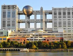 Fuji television building, Tokyo, Japan
