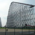 Steel Dragon 2000, 95 miles per hour, Nagashima Spa Land Amusement Park, Mie Prefecture, Japan
