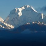 Mountain Peak Dhaulagiri (8167meters)