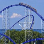 Millennium Force, 93 miles per hour, Cedar Point Park, Ohio, United States