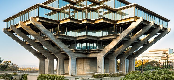 UCSD Geisel Library, San Diego, California, USA
