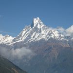 Mt Annapurna Massif in Nepal