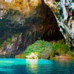 Melissani Cave Lake, Cephalonia, Greece