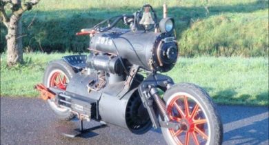 the Steam Engine Bike