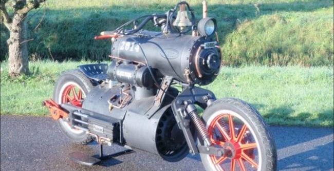 the Steam Engine Bike