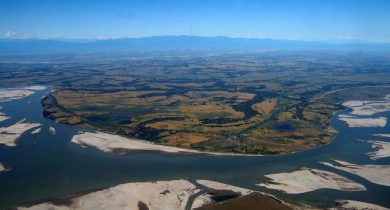 River Island In Majoli Assam