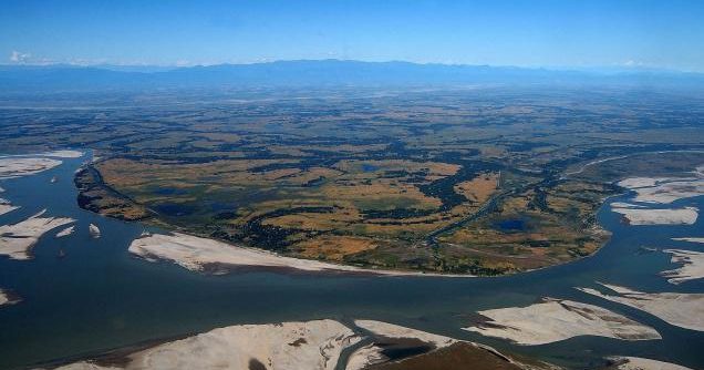 River Island In Majoli Assam