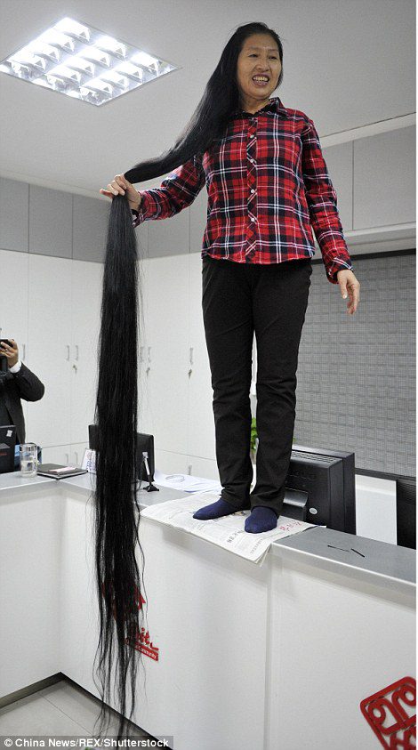 Xie Qiuping Longest Hair In The World Infy World